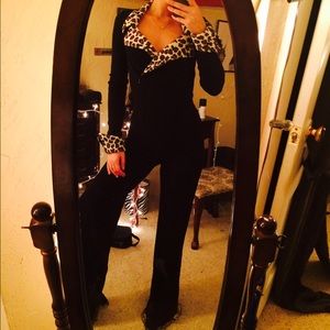 Vintage Leopard Jumpsuit